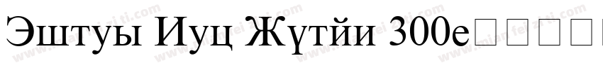 Times New Roman 300字体转换
